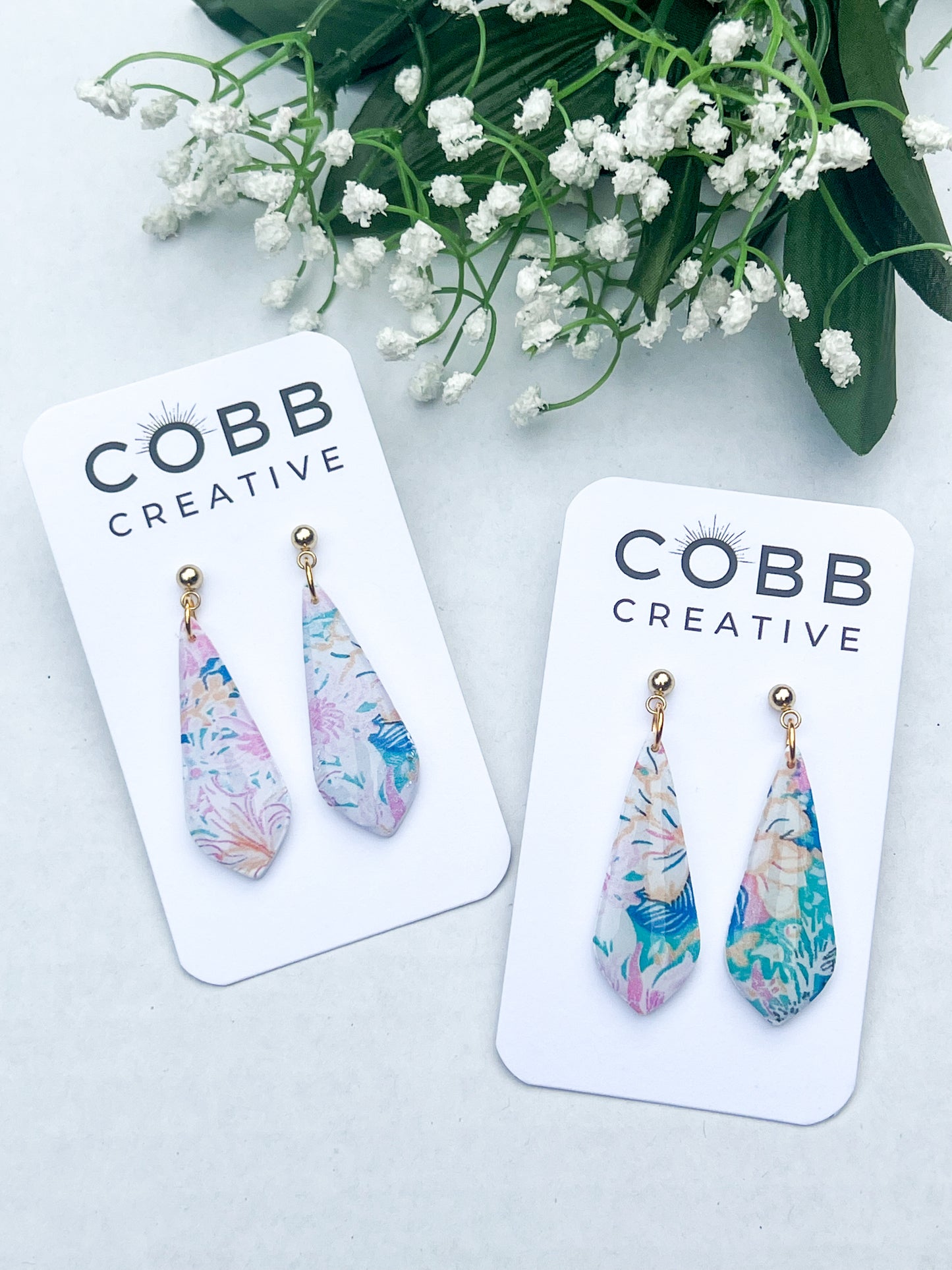 Color Me Coastal Long Drop Earrings