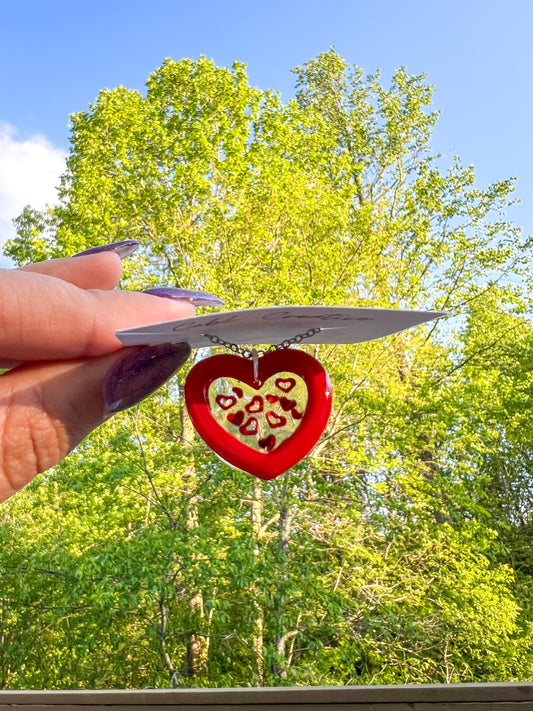 Heart Window Neckace