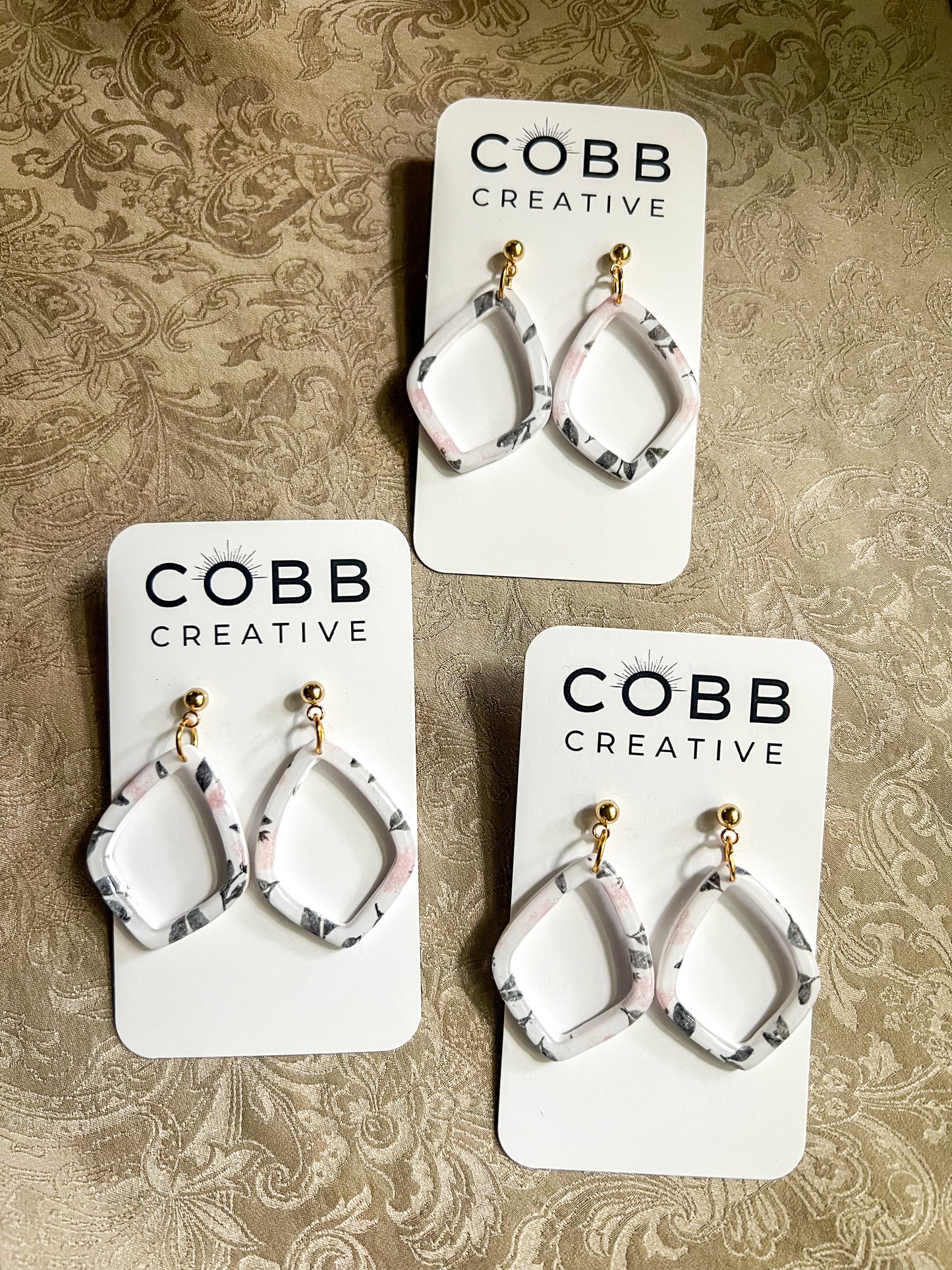 Soft Bloom Drop Earrings