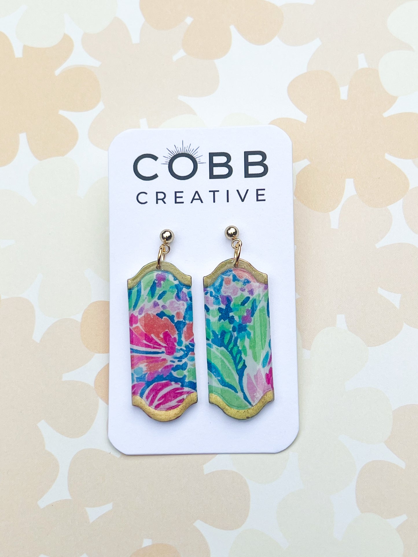 Tropic Pop Long Drop Earrings