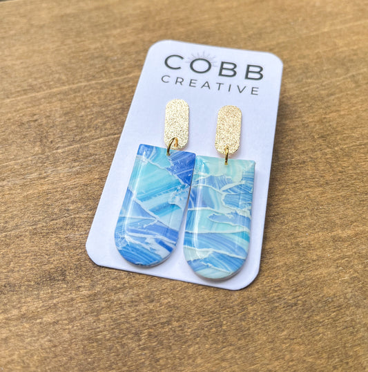 Elegant Crystal Cove Earrings