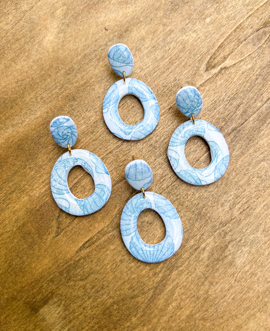 Coastal Charm Donut Earrings