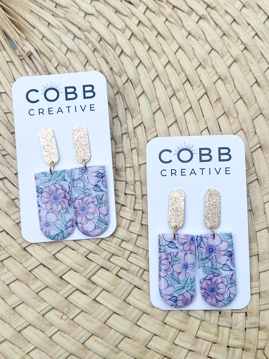 Large Garden Haze Earrings