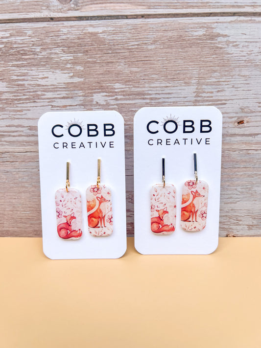 Fall Fox Earrings