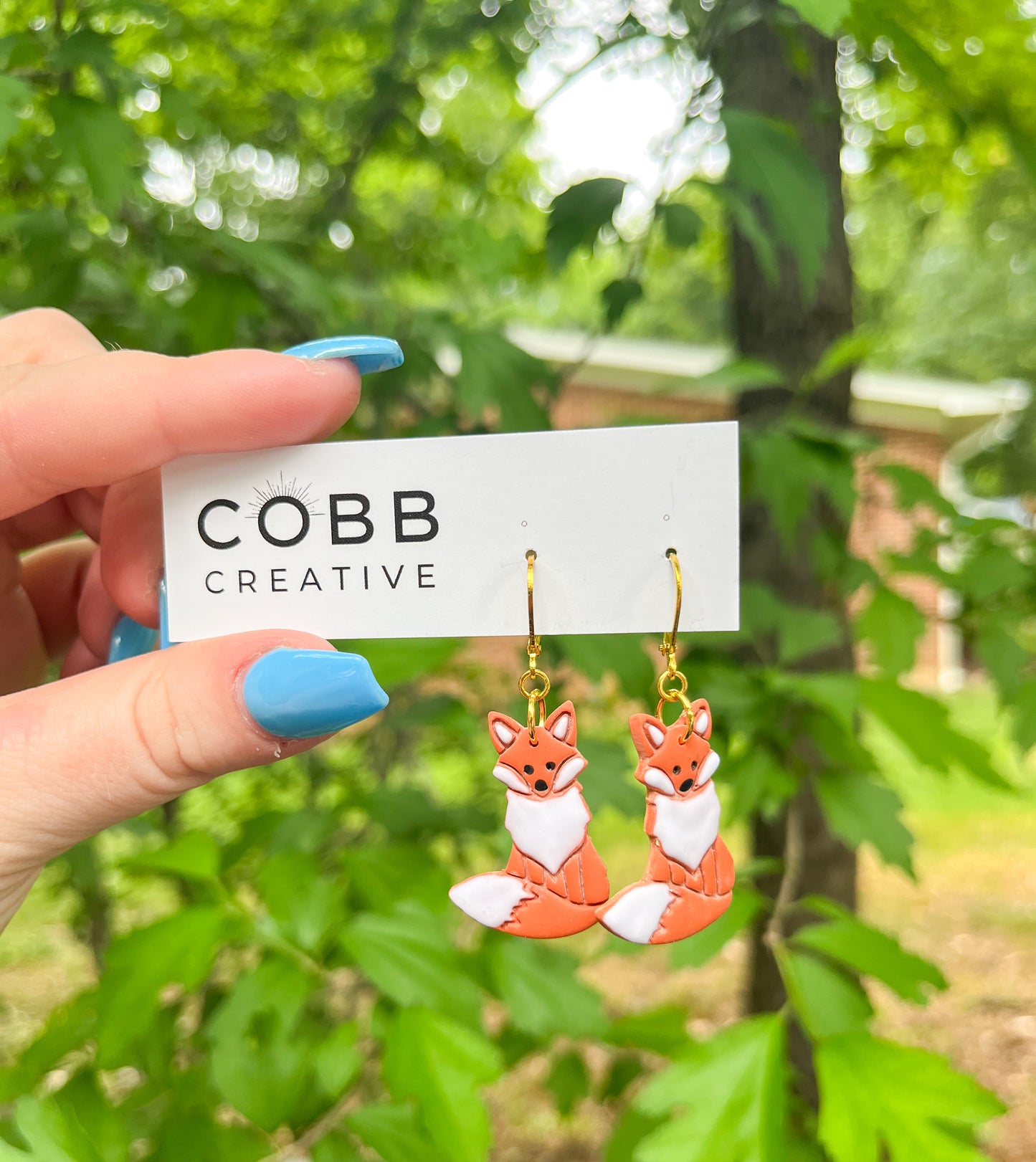 Foxy Leverback Earrings