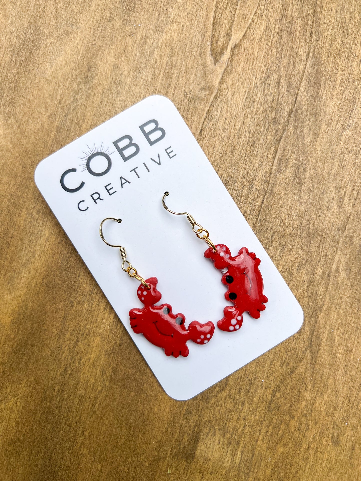 Happy Crab Earrings