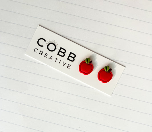 Apple Stud Earrings