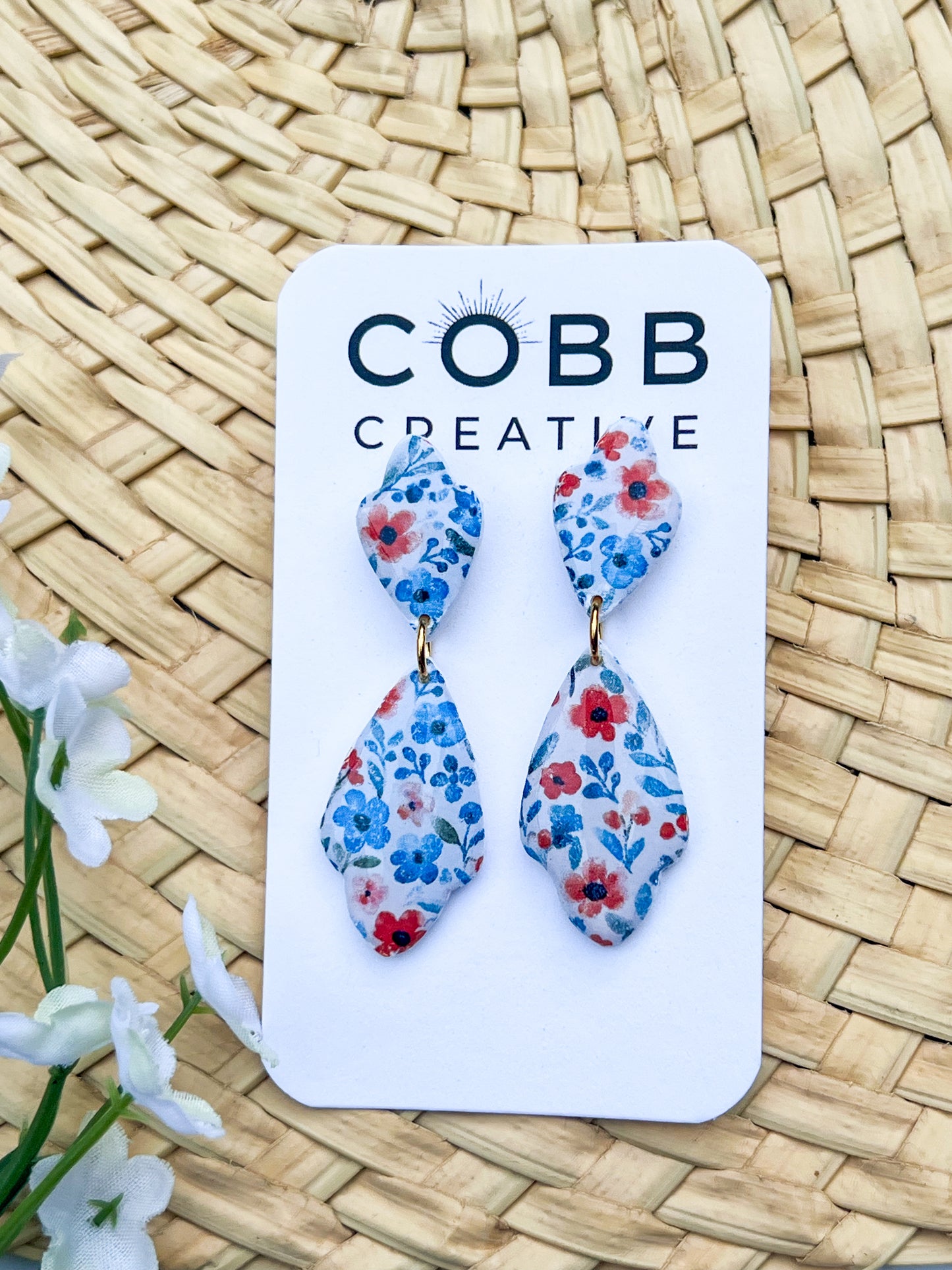 Berry Bloom Earrings