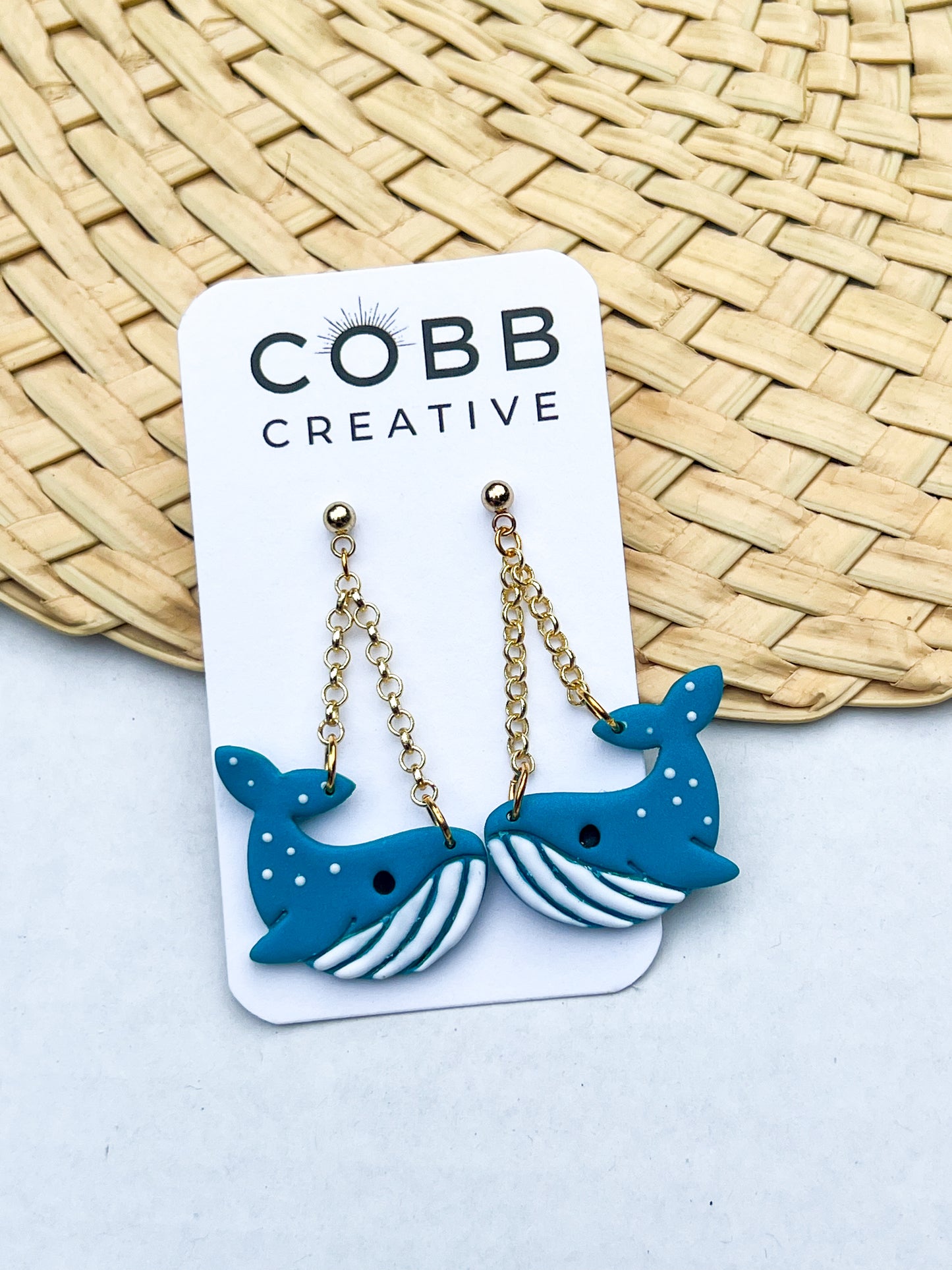Oh Whale Earrings