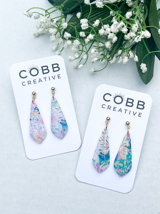 Color Me Coastal Long Drop Earrings