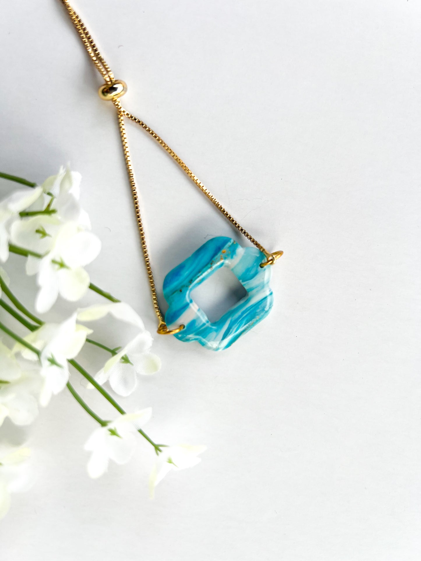 Oceanic Keyhole Bracelet