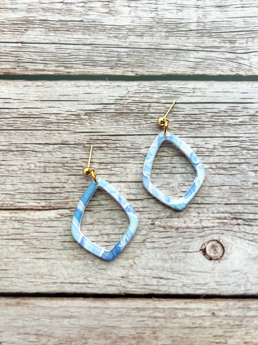 Crystal Cove Cutout Earrings