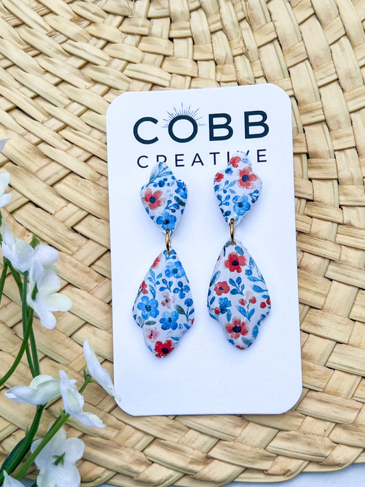Berry Bloom Earrings