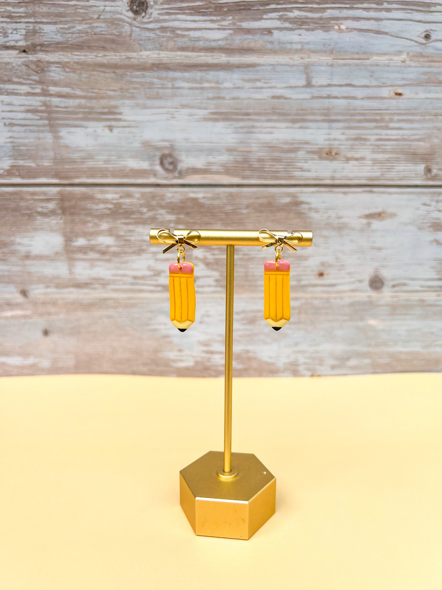 Pencil Dangle Earrings
