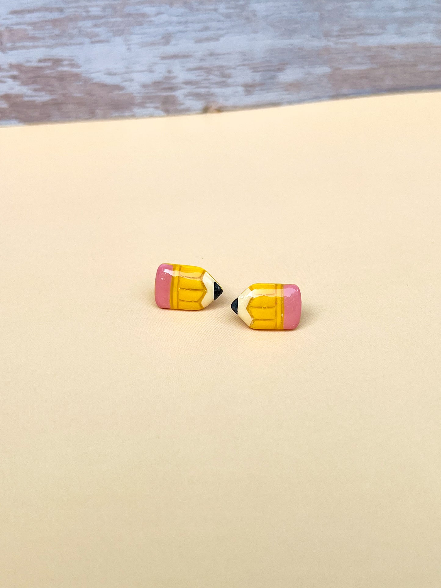 Pencil Stud Earrings