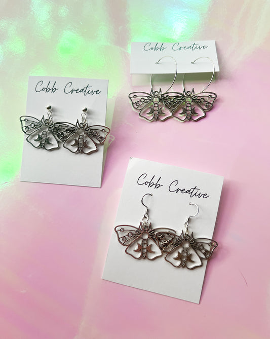 Magic Moth Earrings