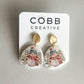 Frosty Friends Snowman Drop Earrings