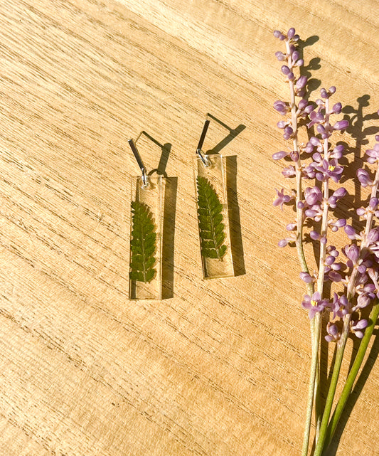 Fern Drop Earrings