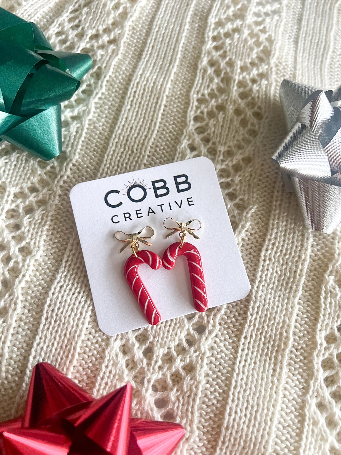 Candy Cane Lane Earrings