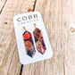 Fall Forest Long Drop Earrings