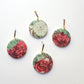 Poinsettia Holiday Earrings