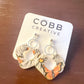 Monarch Butterfly Drop Earrings