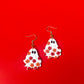 Groovy Ghost Hook Earrings