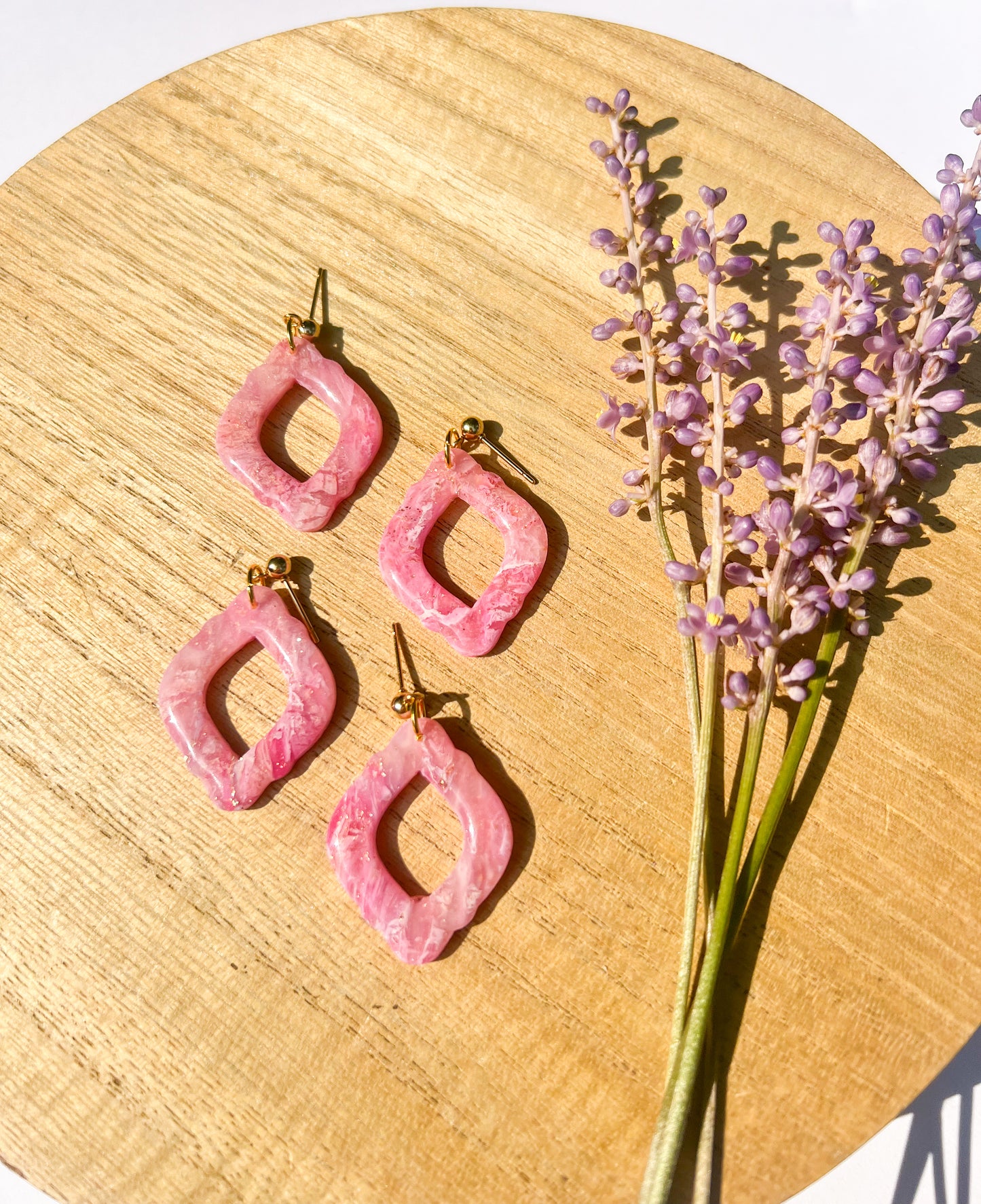 Pretty in Pink Elegance Earrings