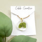 Four Leaf Clover Round Necklace