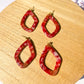 Large Summer Heat Earrings