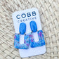 Tidal Bloom Square Earrings