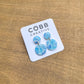 Crystal Cove Round Earrings