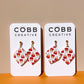Candy Corn Drop Earrings