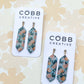 Orange Grove Long Drop Earrings