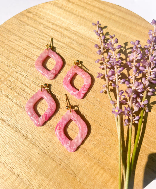 Pretty in Pink Elegance Earrings