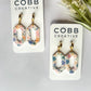 Azure Bloom Drop Earrings