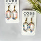 Azure Bloom Drop Earrings