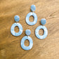 Coastal Charm Donut Earrings