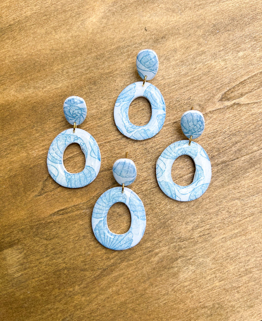 Coastal Charm Donut Earrings
