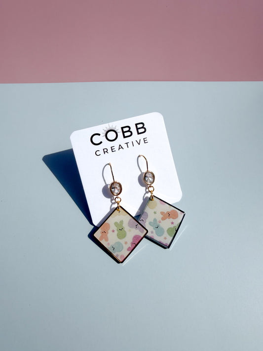 Easter Peep Earrings