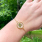 Gold Four Leaf Clover Bracelet