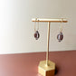 Football Hoop Earrings