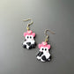Cowboy Ghost Hook Earrings