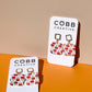 Candy Corn Square Earrings