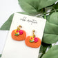 Small Pumpkin Earrings