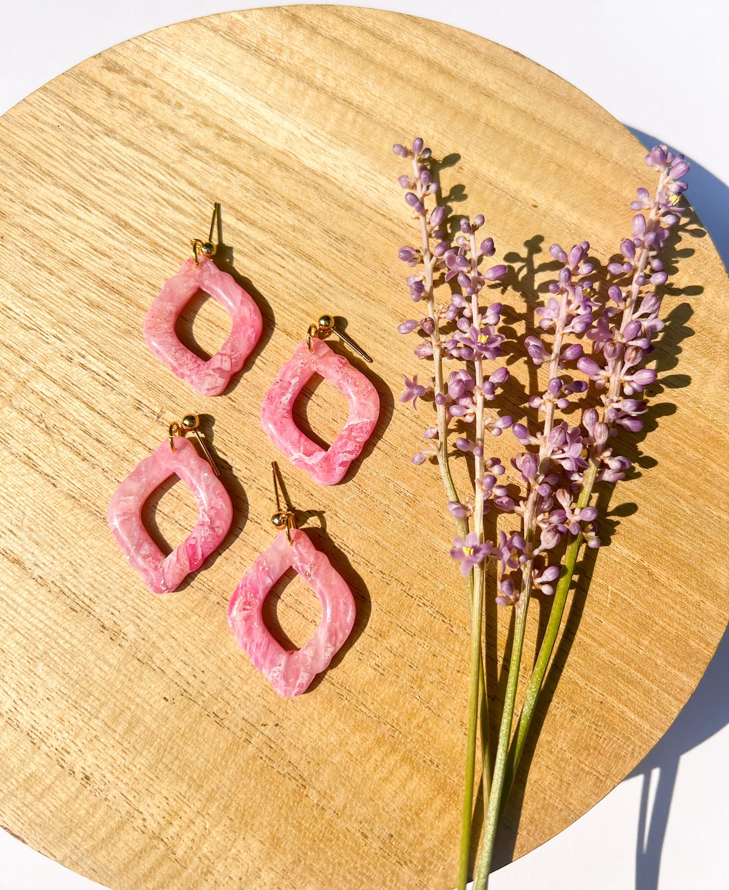 Pretty in Pink Elegance Earrings