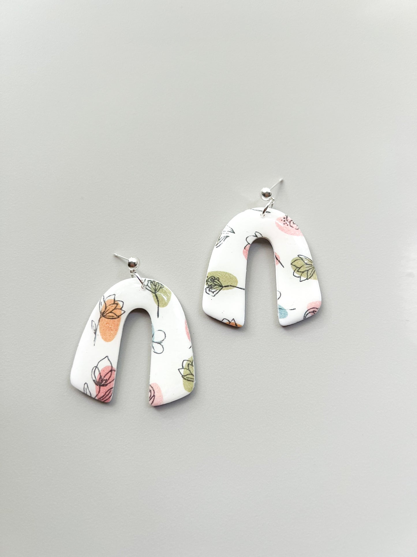 Colorful Garden Drop Earrings