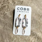 Soft Bloom Oval Earrings