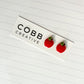 Apple Stud Earrings