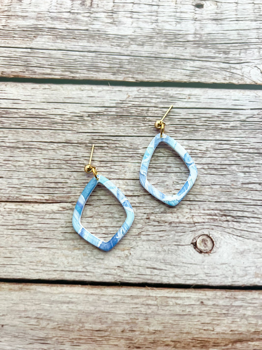 Crystal Cove Cutout Earrings